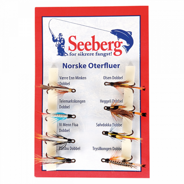 SEEBERG-Norske-Oterfluer-8-Assortiment-461.904-Røros-Sport-1