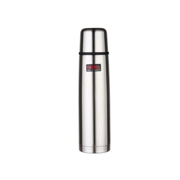 Thermos-Light-&-Compact-Termoflaske-1l---Stålgrå-23645-Røros-Sport-1