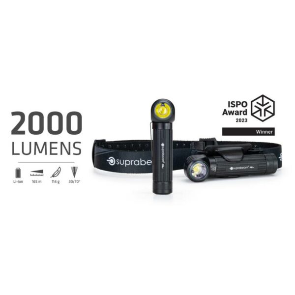 Suprabeam M6XR 2000Lumens 526.6111 Røros Sport 1