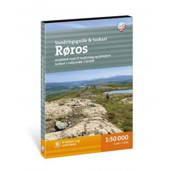 Calazo Turguide Røros: miniguide & turkart 1:50.000 9789189371675 Røros Sport 1