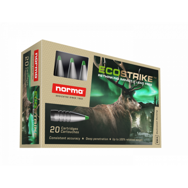 NORMA ECOSTRIKE 308WIN 150GR-9,7G V2 ECOSTRIKE 308WIN 150 Røros Sport 1